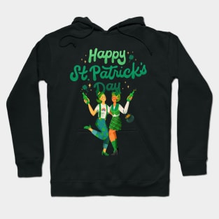 Happy St. Patrick Day - Girl's Party Hoodie